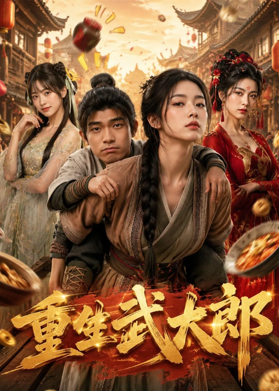 重生武大郎（71集）AI短剧